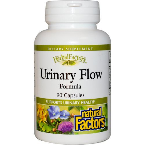 Natural Factors, Urinary Flow Formula, 90 Capsules فوائد