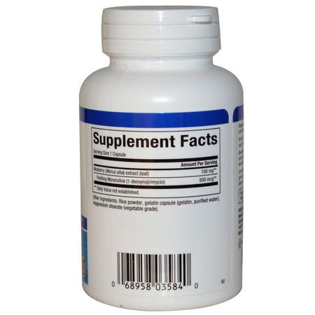 Natural Factors, WellBetX, Mulberry Extract, 100 mg, 90 Capsules:الت,ت ,الس,بر ف,دز