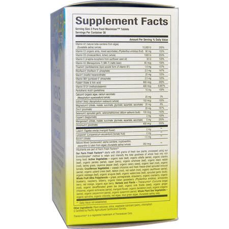 Natural Factors, Whole Earth & Sea, Men's Multivitamin & Mineral, 60 Tablets:الفيتامينات المتعددة للرجال, صحة الرجال
