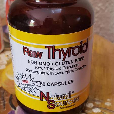 Natural Sources Thyroid Formulas Condition Specific Formulas - الغدة الدرقية, المكملات الغذائية