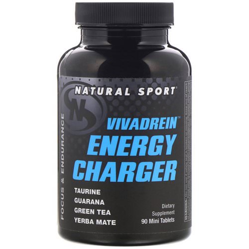 Natural Sport, Vivadrein Energy Charger, 90 Mini Tablets فوائد