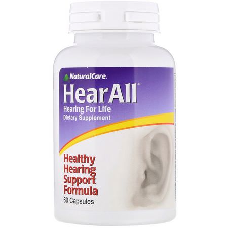 NaturalCare Ear Hearing Tinnitus - طنين الأذن ,السمع ,الأنف ,الأذن