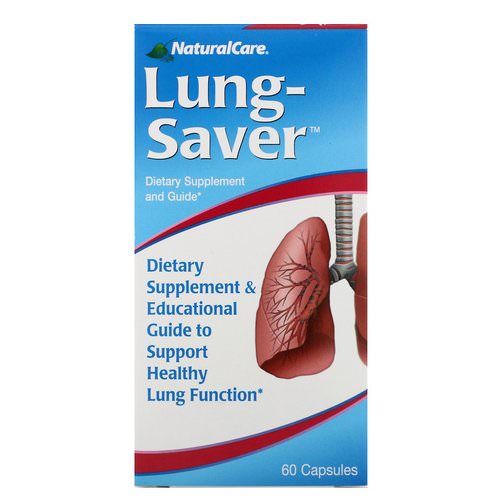 NaturalCare, Lung-Saver, 60 Capsules فوائد
