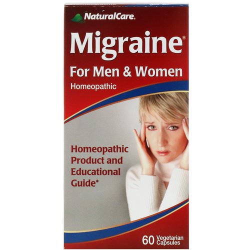 NaturalCare, Migraine, For Men and Women, 60 Capsules فوائد
