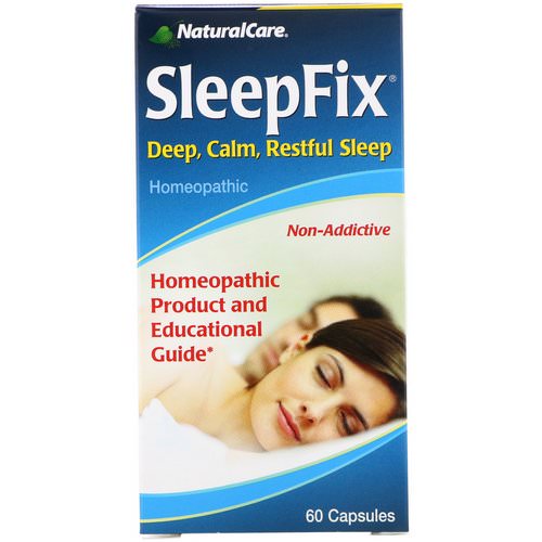 NaturalCare, SleepFix, 60 Capsules فوائد