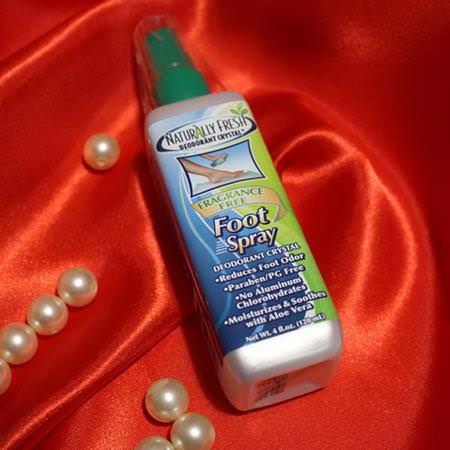 Naturally Fresh Foot Spray Deodorant - مزيل العرق, رذاذ القدم, العناية بالقدم, الحمام