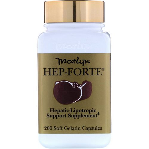 Naturally Vitamins, Marlyn, Hep-Forte, 200 Soft Gelatin Capsules فوائد