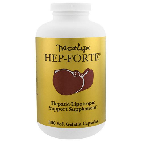 Naturally Vitamins, Marlyn, Hep-Forte, 500 Soft Gelatin Capsules فوائد