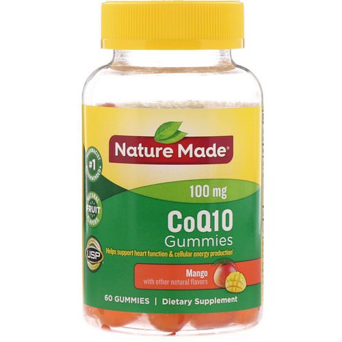 Nature Made, CoQ10 Gummies, Mango, 60 Gummies فوائد