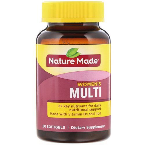 Nature Made, Women's Multi, 60 Softgels فوائد