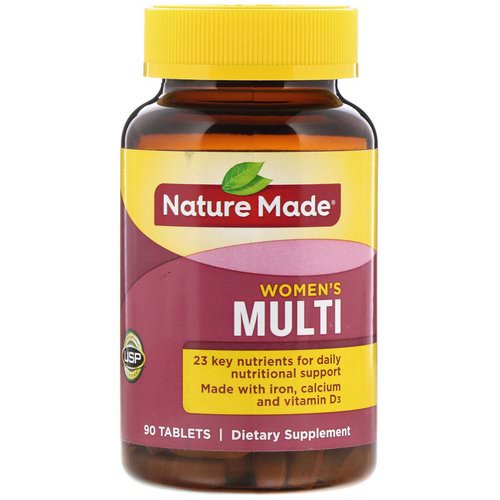 Nature Made, Women's Multi, 90 Tablets فوائد