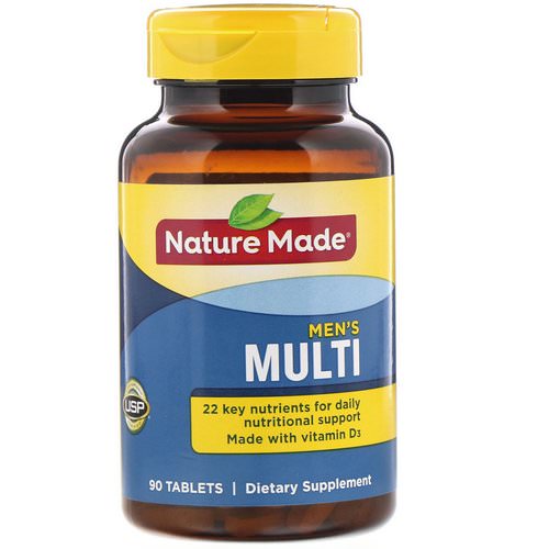 Nature Made, Men's Multi, 90 Tablets فوائد