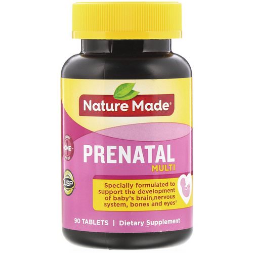 Nature Made, Multi Prenatal, 90 Tablets فوائد