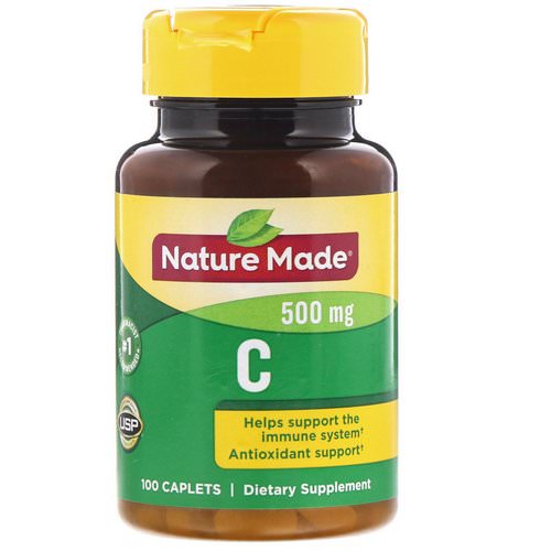 Nature Made, Vitamin C, 500 mg, 100 Caplets فوائد