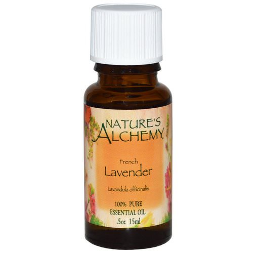Nature's Alchemy, 100% Pure Natural Essential Oil, French Lavender, .5 oz (15 ml) فوائد
