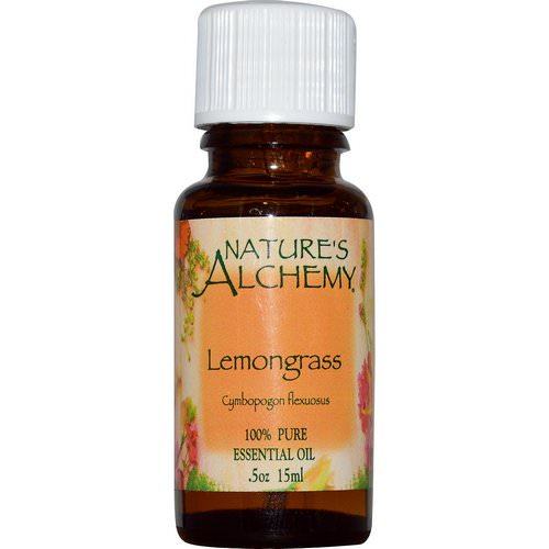 Nature's Alchemy, Lemongrass, Essential Oil, 0.5 oz (15 ml) فوائد