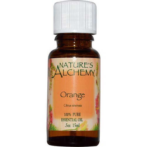 Nature's Alchemy, Orange, Essential Oil, .5 oz (15 ml) فوائد