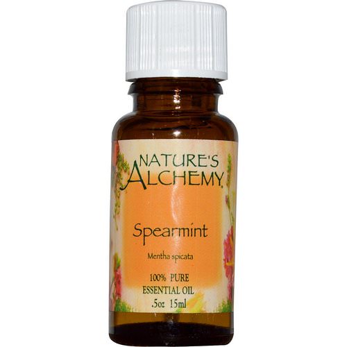 Nature's Alchemy, Spearmint, Essential Oil, .5 oz (15 ml) فوائد