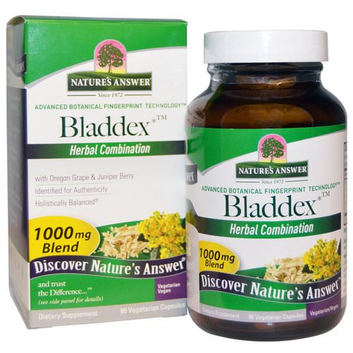 Nature's Answer, Bladdex, 1000 mg, 90 Vegetarian Capsules فوائد