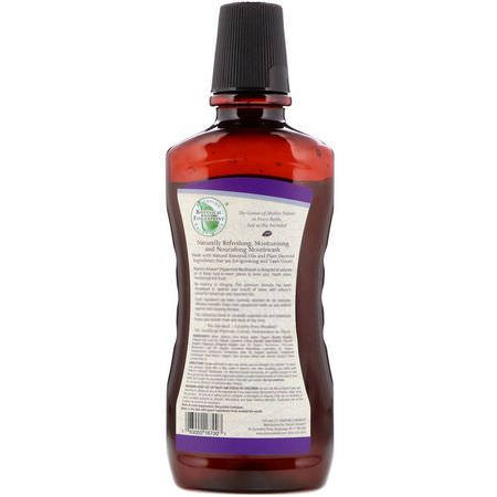 Nature's Answer, Essential Oil Mouthwash, Peppermint, 16 fl oz:رذاذ, شطف