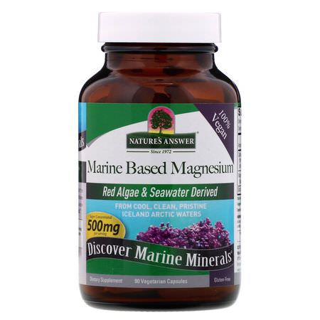 Nature's Answer Magnesium Formulas - المغنيسي,م ,المعادن ,المكملات الغذائية