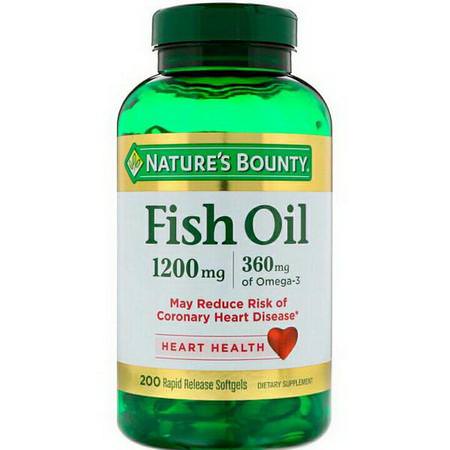 Nature's Bounty Omega-3 Fish Oil