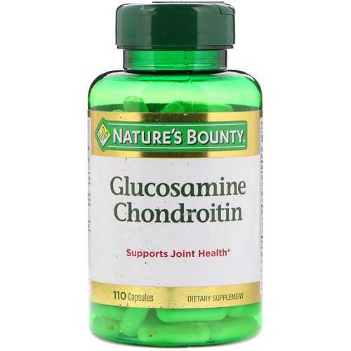 Nature's Bounty, Glucosamine Chondroitin, 110 Capsules فوائد
