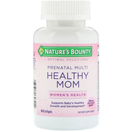 Nature's Bounty Prenatal Multivitamins - الفيتامينات المتعددة قبل ال,لادة, صحة المرأة, المكملات الغذائية