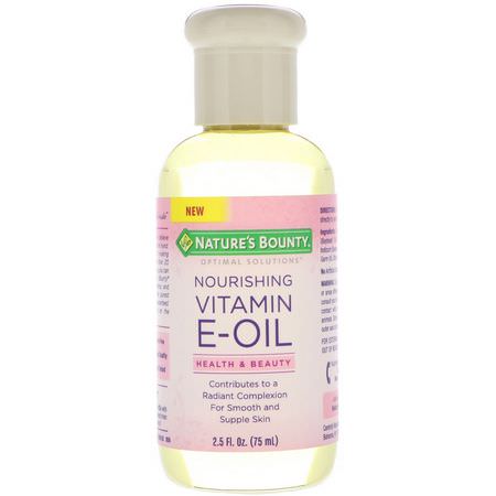 Nature's Bounty Vitamin E Oils - زي,ت فيتامين E, زي,ت التدليك, الجسم, الحمام