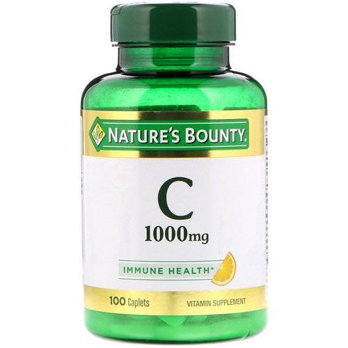 Nature's Bounty, Vitamin C, 1000 mg, 100 Caplets فوائد