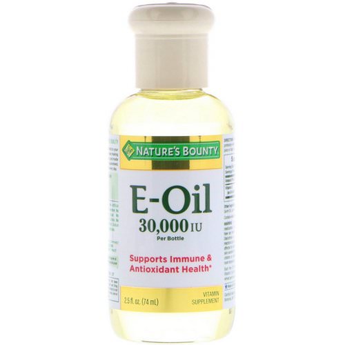 Nature's Bounty, Vitamin E-Oil, 30,000 IU, 2.5 fl oz (74 ml) فوائد