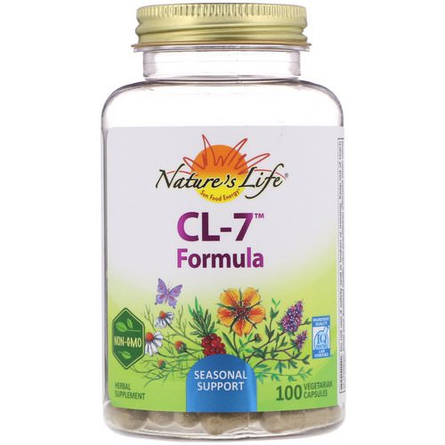 Nature's Herbs, CL-7 Formula, 100 Vegetarian Capsules فوائد