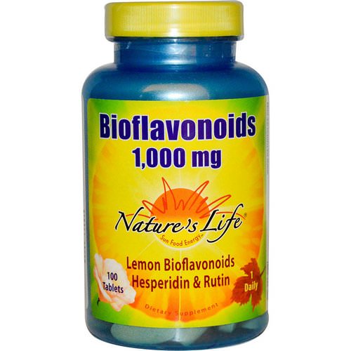Nature's Life, Bioflavonoids, 1,000 mg, 100 Tablets فوائد