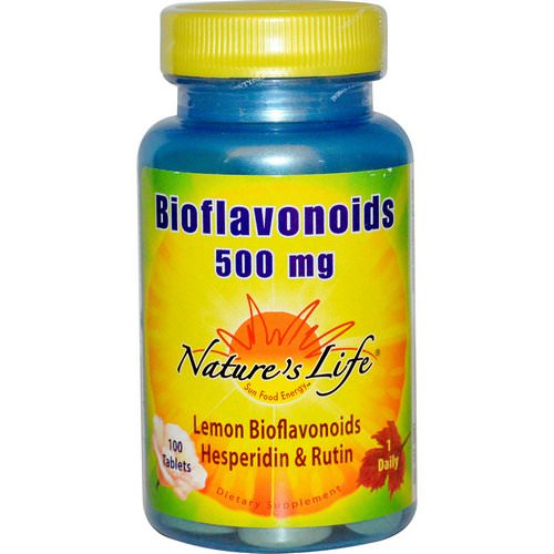 Nature's Life, Bioflavonoids, 500 mg, 100 Tablets فوائد