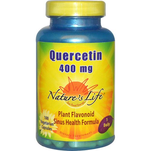 Nature's Life, Quercetin, 400 mg, 100 Veggie Caps فوائد