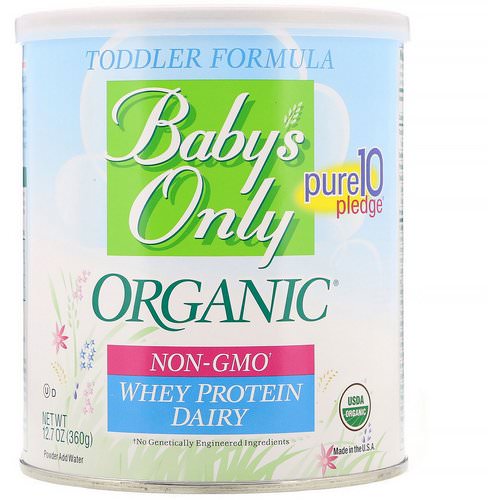 Nature's One, Baby's Only Organic, Toddler Formula Whey Protein, Dairy, 12.7 oz (360 g) فوائد
