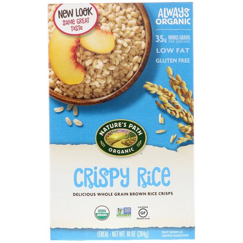 Nature's Path, Organic Crispy Rice Cereal, 10 oz (284 g) فوائد