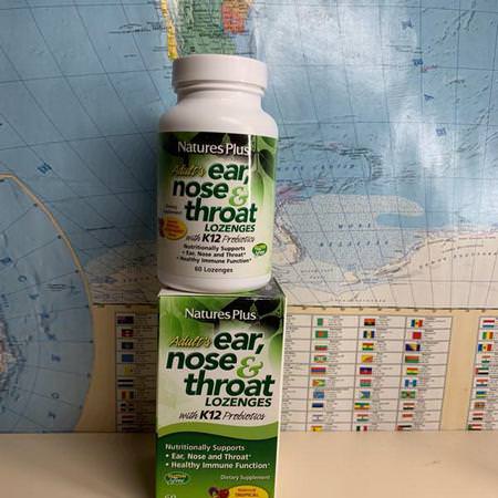Nature's Plus Cold Cough Flu Sore Throat Cough Lozenges