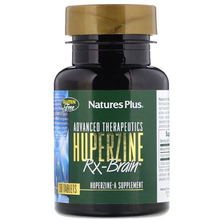 Nature's Plus Huperzine Huperzin - Huperzine Huperzin, المعالجة المثلية, الأعشاب