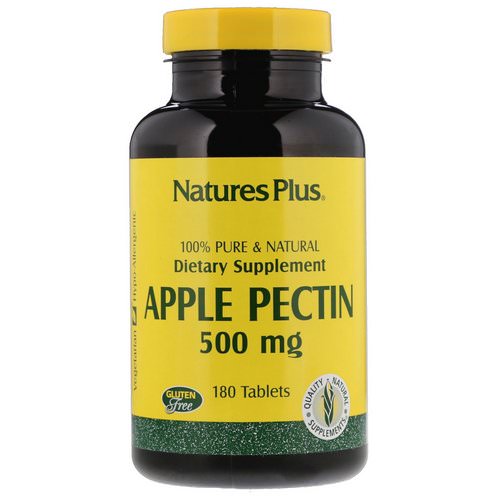 Nature's Plus, Apple Pectin, 500 mg, 180 Tablets فوائد