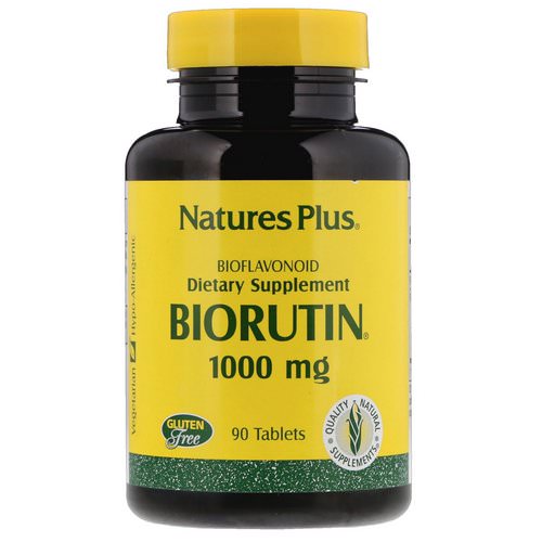 Nature's Plus, Biorutin, 1000 mg, 90 Tablets فوائد