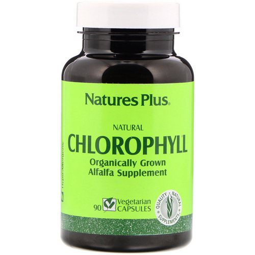 Nature's Plus, Natural Chlorophyll, 90 Vegetarian Capsules فوائد