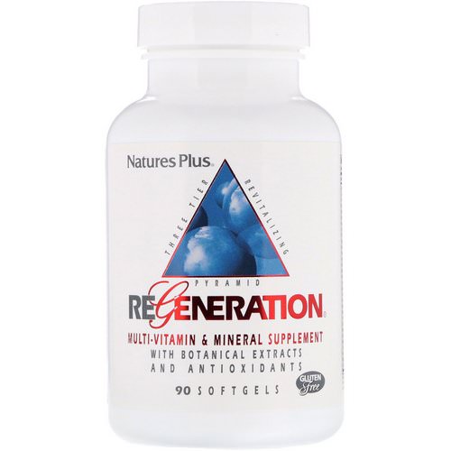Nature's Plus, Regeneration, Multi-Vitamin & Mineral Supplement, 90 Softgels فوائد