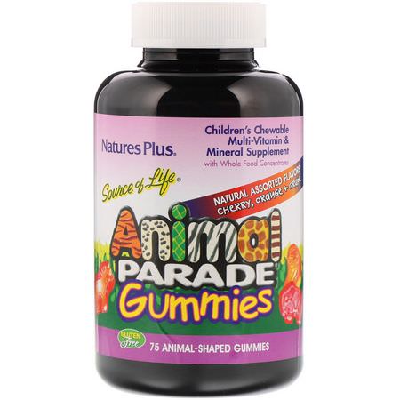 Nature's Plus Children's Multivitamins - الفيتامينات المتعددة للأطفال, الصحة, الأطفال, الطفل