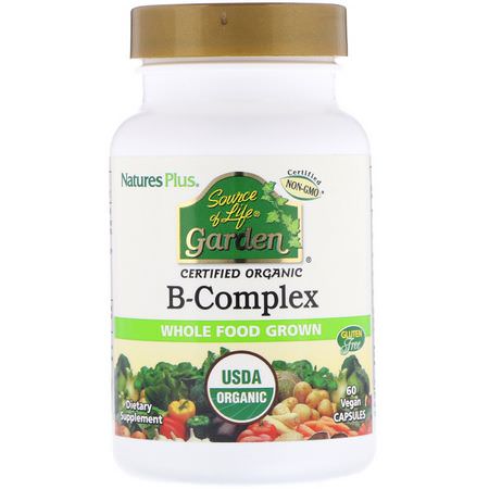 Nature's Plus Vitamin B Complex - مجمع فيتامين ب, فيتامين ب, الفيتامينات, المكملات الغذائية