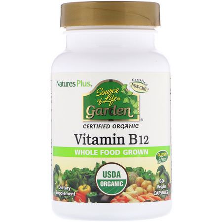 Nature's Plus B12 - B12, فيتامين B, الفيتامينات, المكملات الغذائية