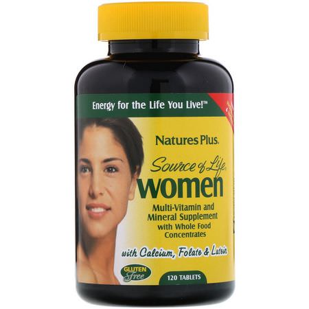 Nature's Plus Women's Multivitamins Multivitamins - الفيتامينات المتعددة, المكملات الغذائية للمرأة