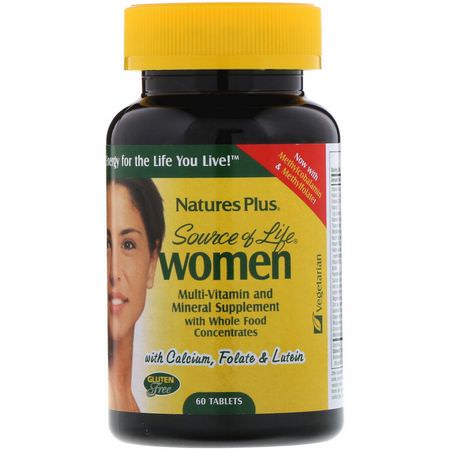 Nature's Plus Women's Multivitamins Multivitamins - الفيتامينات المتعددة, المكملات الغذائية للمرأة