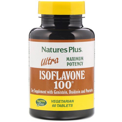 Nature's Plus, Ultra Isoflavone 100, 60 Vegetarian Tablets فوائد