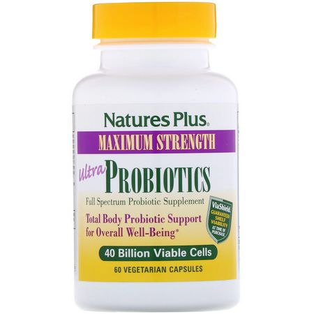 Nature's Plus Probiotic Formulas - البر,بي,تيك, الهضم, المكملات الغذائية
